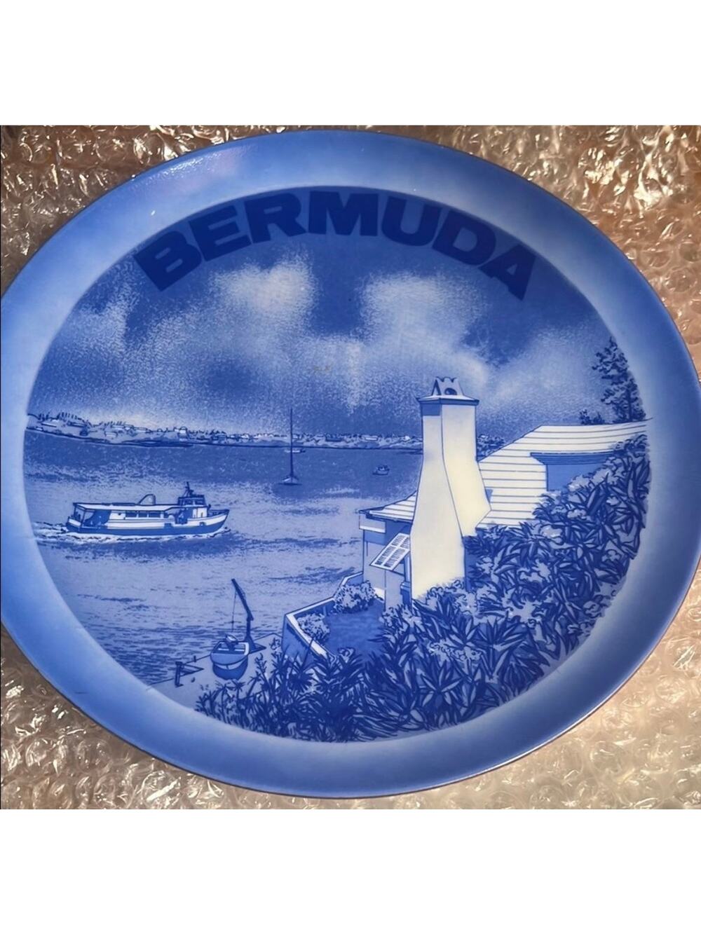VINTAGE Gorgeous "Bermuda Plate" - NM/M - perfect for display
